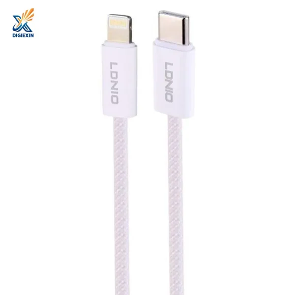 کابل تبدیل USB‑C به Lightning الدینیو مدل LDNIO LC901i طول 1 متر