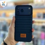 کاور Mont Blanc چرم بالشتی اورجینال اسپرت برای آیفون 17 پرومکس - تصویر 4