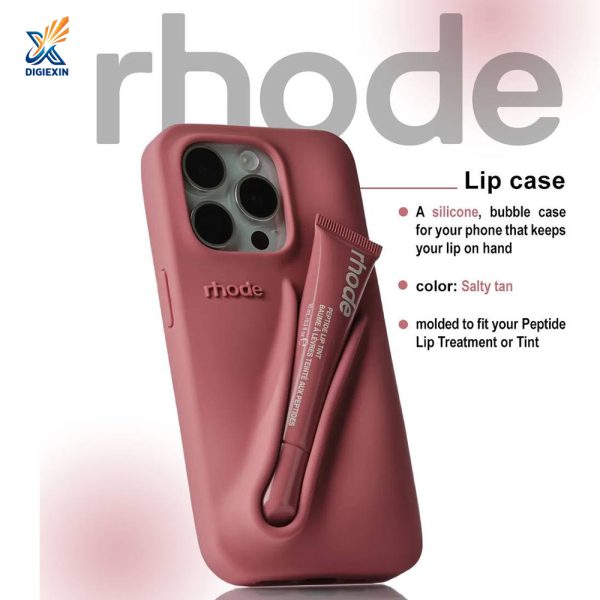 ست کاور گوشی و لیپ‌گلاس مدل RHODE مناسب آیفون ۱۷ نرمال