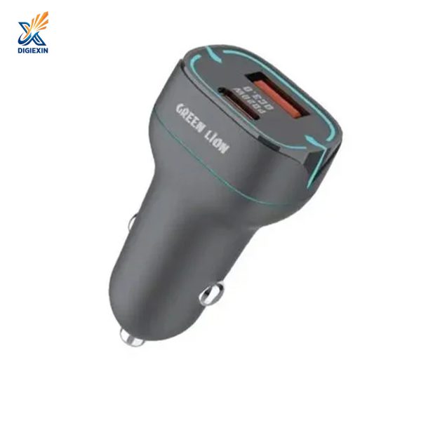 شارژر فندکی گرین‌لاین مدل Green Lion GN38WPCTCCCBK