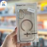 قاب طلقی اورجینال Unique Case طرح مگ‌سیف مناسب آیفون ۱۷