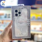 کاور شفاف مگ‌سیف مدل ICE CASE مناسب برای آیفون 16 پرومکس