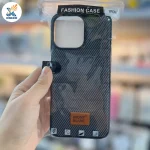 کاور طرح چرم برند Mont Blanc مناسب برای آیفون 16 پرومکس - تصویر 3