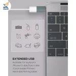 مبدل OTG USB به TYPE-C الدینیو مدل LC140 - تصویر 3