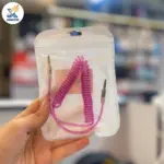 کابل aux فله ای فنری یک متر