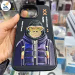 کاور UAPROTECT طرح گلدوزی مناسب برای آیفون 15 پرومکس - تصویر 3