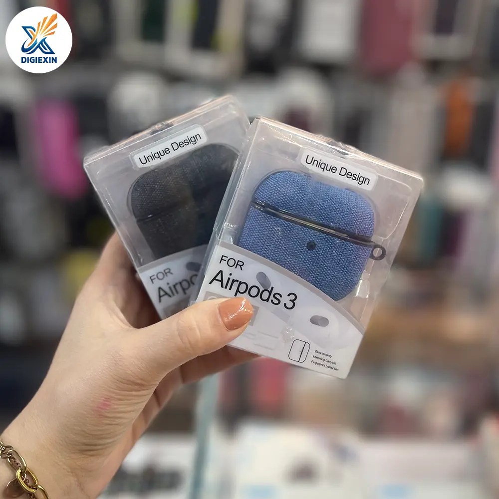 کاور ایرپاد یونیک دیزاین پارچه ای مناسب برای ایرپاد AIRPODS3 کاور ایرپاد یونیک دیزاین پارچه ای مناسب برای ایرپاد AIRPODS3 - تصویر 1