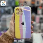کاور سیلکونی اصل محافظ لنز دار مناسب برای آیفون 13 پرومکس - تصویر 6