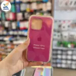 کاور سیلکونی تک رنگ اصل اورجینال مناسب برای آیفون 13 پرو - تصویر 3
