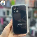 کاور سیلکونی دارای محافظ لنز مناسب برای آیفون 15 نرمال