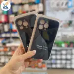 کاور سیلکونی محافظ لنز دار اصل اورجینال مناسب برای آیفون 13 پرو