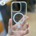 کاور شفاف اسپیگن مگسیف مناسب برای آیفون 15 پرو - تصویر 2