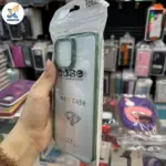 کاور شفاف دور سیلکونی سبز مناسب برای آیفون 13 پرومکس - تصویر 3