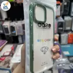 کاور شفاف دور سیلکونی سبز مناسب برای آیفون 13 پرومکس - تصویر 2
