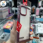 کاور شفاف دور سیلکونی مناسب برای آیفون 13 پرومکس - تصویر 3