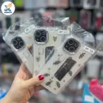 کاور شفاف طرح دار مناسب برای آیفون 15 نرمال