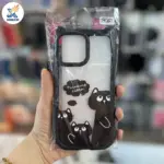 کاور طرح گربه ای شفاف مناسب برای آیفون 13 پرومکس