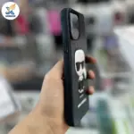 کاور عروسکی چرمی کارل مناسب برای آیفون 13 پرومکس - تصویر 3