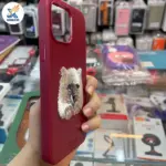 کاور پولو طرح چرمی گلدوزی مناسب برای آیفون 13 پرومکس - تصویر 4