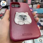 کاور پولو طرح چرمی گلدوزی مناسب برای آیفون 13 پرومکس - تصویر 6