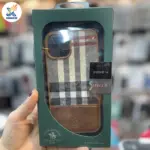 کاور پولو چهارخونه مناسب برای آیفون 14 نرمال - تصویر 3